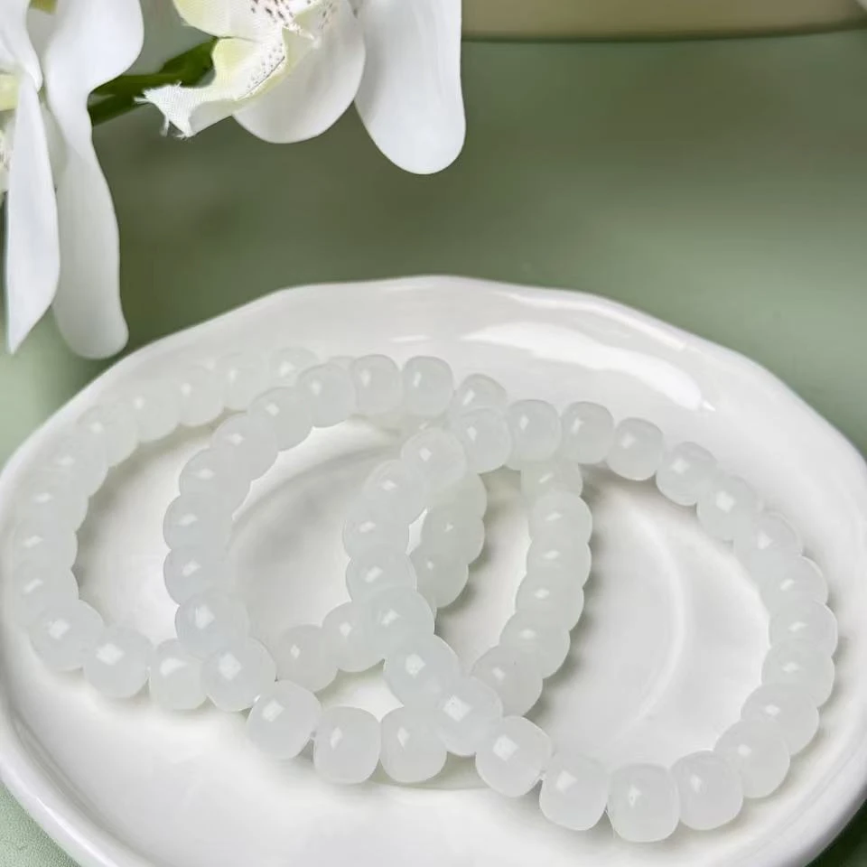 天然和田玉手串（多样发其一）b50