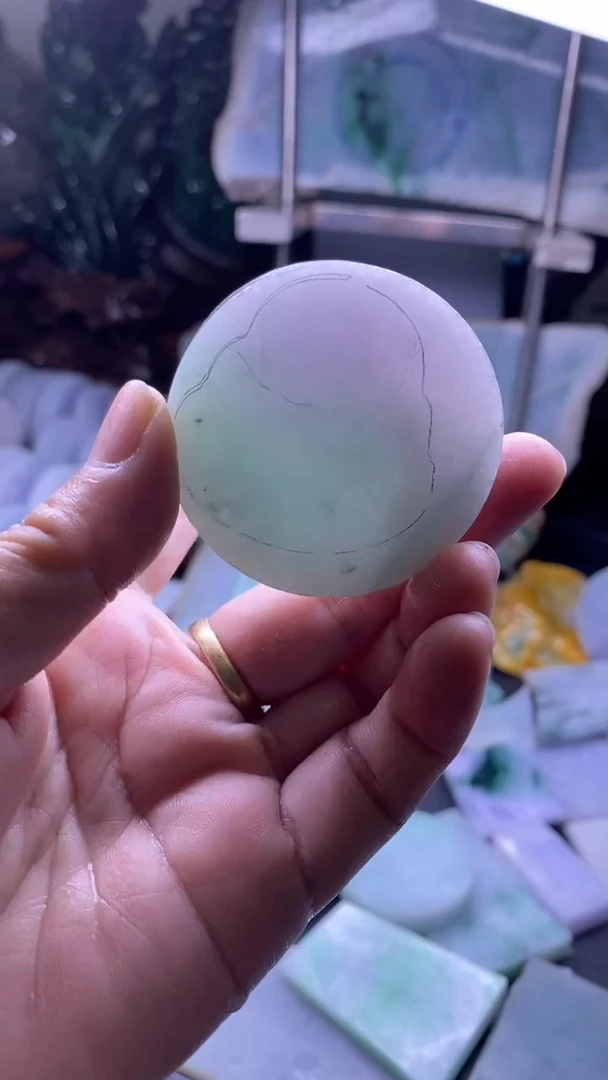 定制翡翠未镶嵌 包工