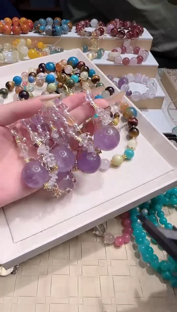 项链未镶嵌水晶多样性发一