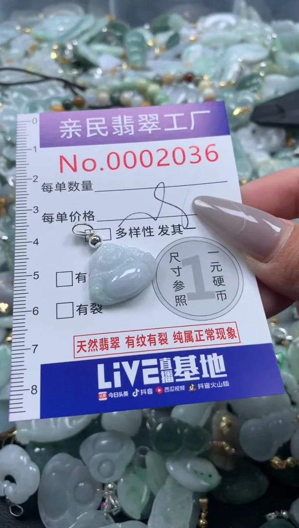 颈饰未镶嵌翡翠2036