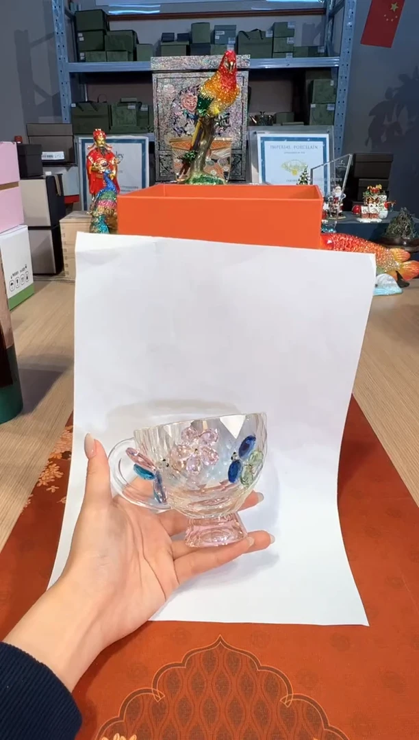 【闪购商品】杯136幻语水晶咖啡杯（粉）