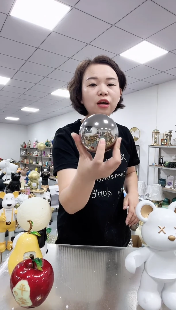 悦美水晶球烟灰色