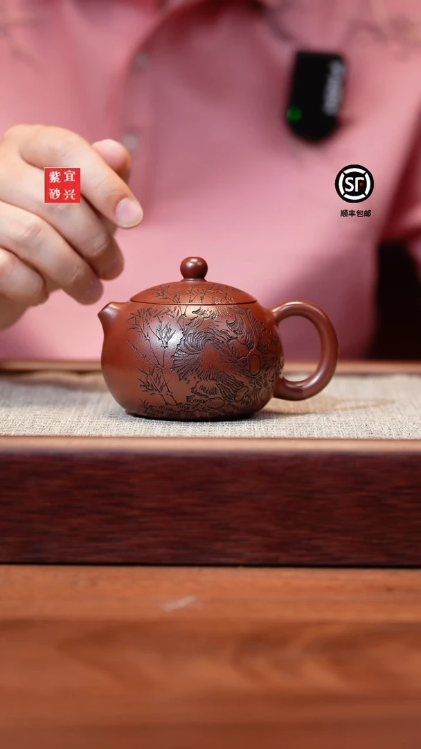 茶壶紫砂紫砂壶紫砂壶@@太湖石西施