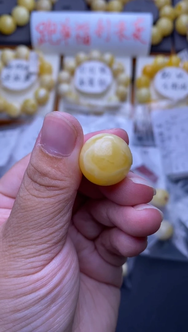 裸石琥珀未镶嵌大小姐珠宝严选50