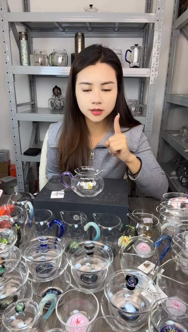 禾器  纳福浅紫色