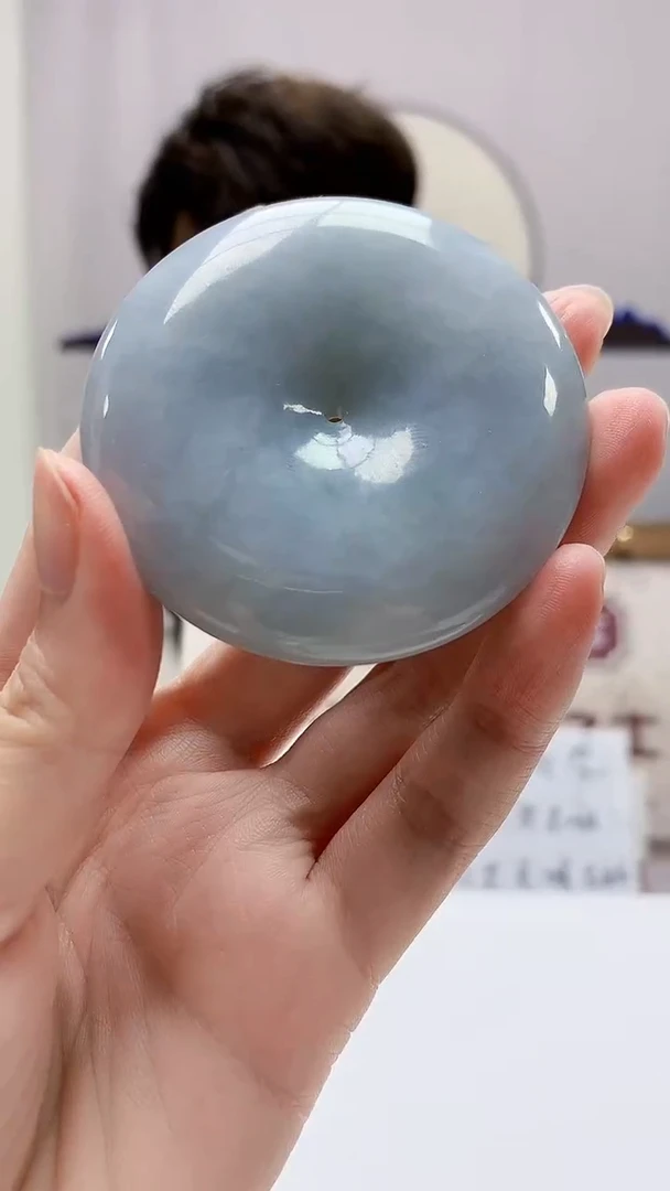 定制翡翠未镶嵌5159zm-毛货挂件50扣子