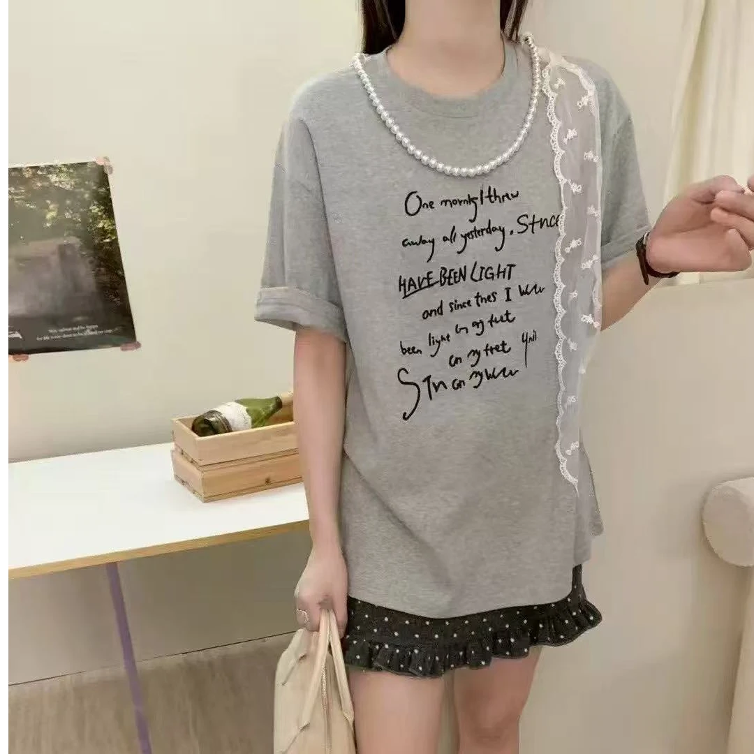 简约百搭时尚休闲T恤打底2657