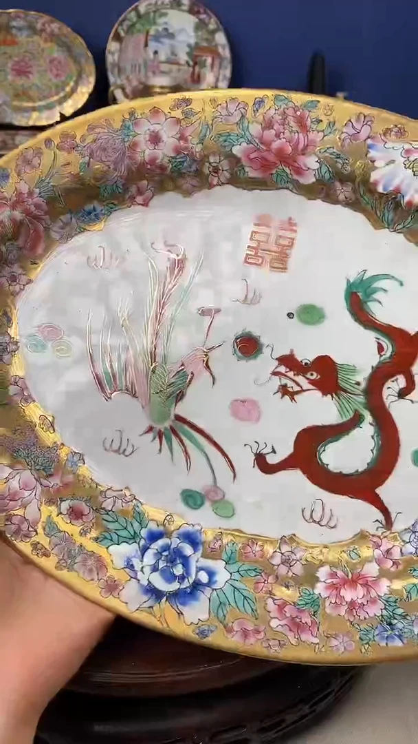 摆件微瑕景德镇厂瓷摆件单件