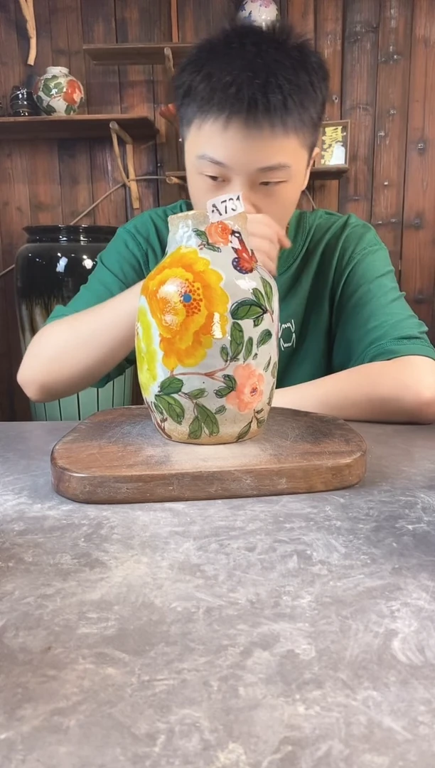 碗731，手工手绘，超值陶瓷