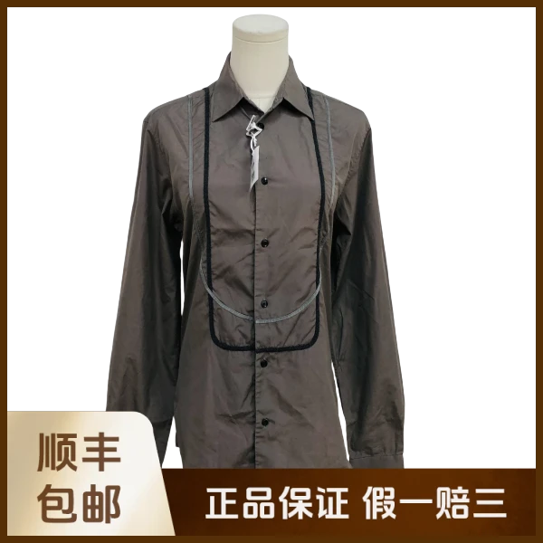 妃鱼/爱马仕/棉/衬衫/95新/沐九24