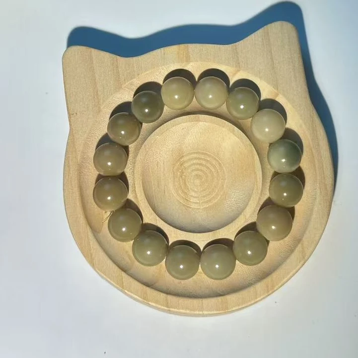 非金属木质手链 圆珠手串简约时尚单圈