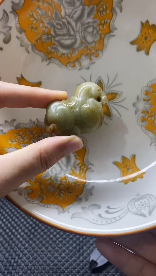 瓷片瓷片 瓷器 摆件 1个