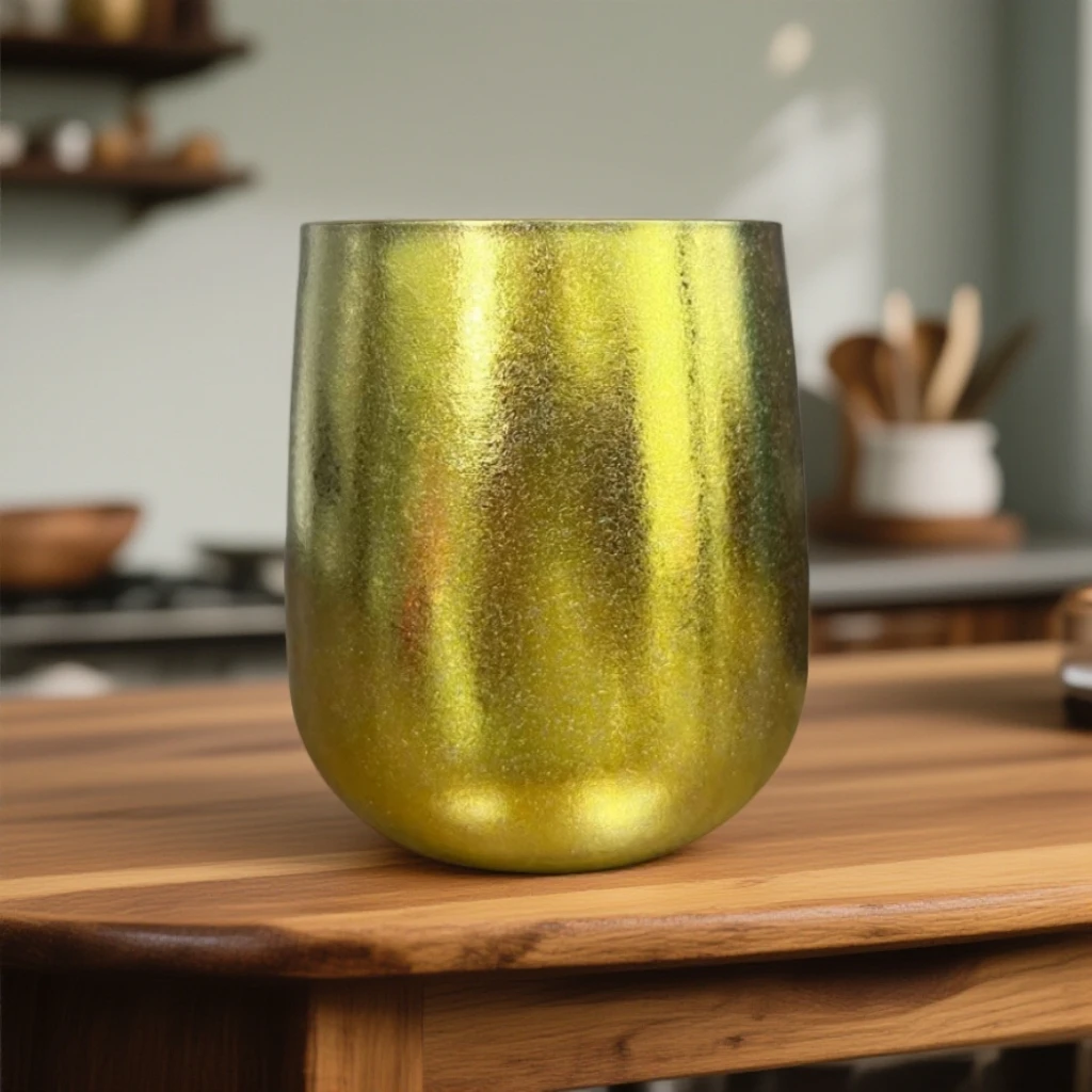 纯钛冰花鹅蛋杯纯钛冰花鹅蛋杯