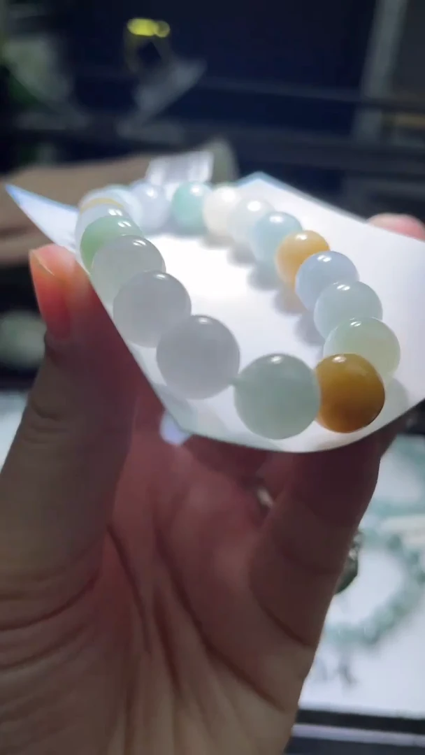 【闪购商品】翡翠手串未镶嵌翡翠多样性发货