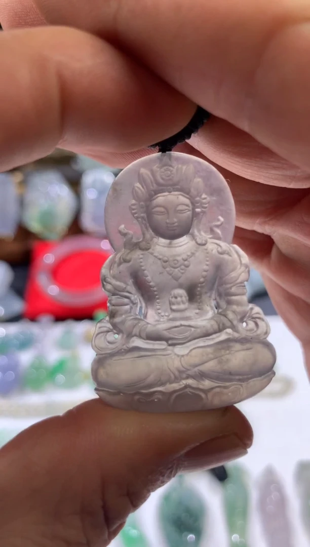 吊坠(不含链)未镶嵌翡翠天然翡翠吊坠