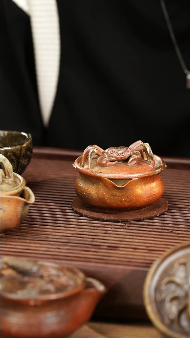 【闪购商品】罐箐山堂黎志升螃蟹宝瓶