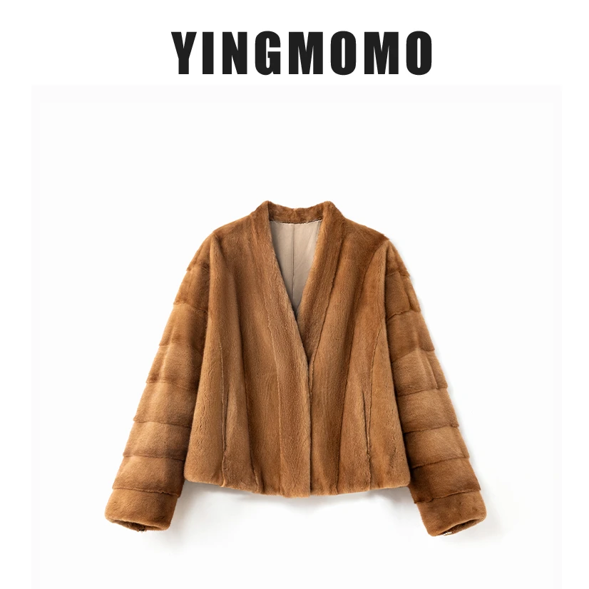 【YINGMOMO】影哥「哈斗」 秋冬季新款时尚女士水貂整貂皮草