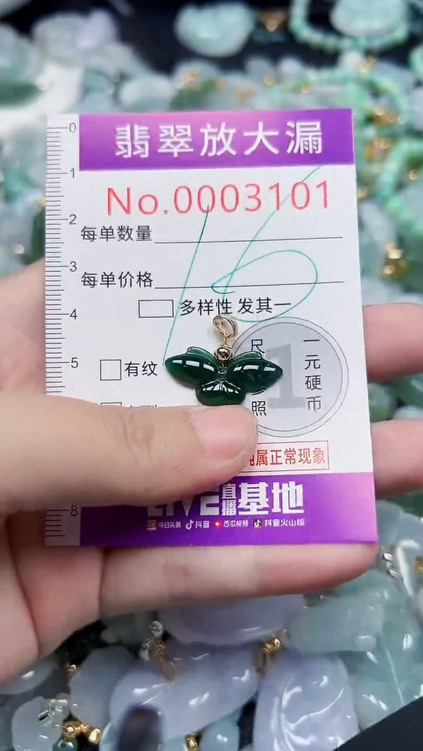 颈饰未镶嵌翡翠3101
