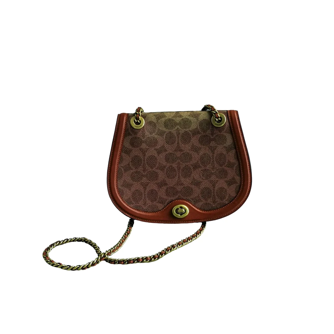 95新 COACH/蔻驰 coach  红老花单肩包  031504