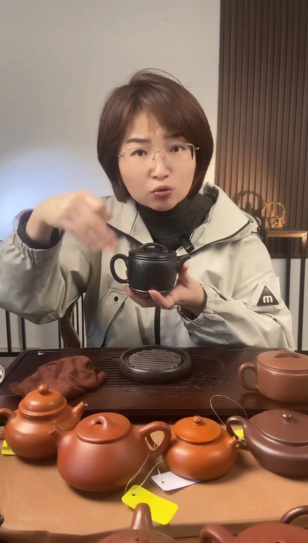 【闪购商品】紫砂茶壶石黄江南春汉瓦