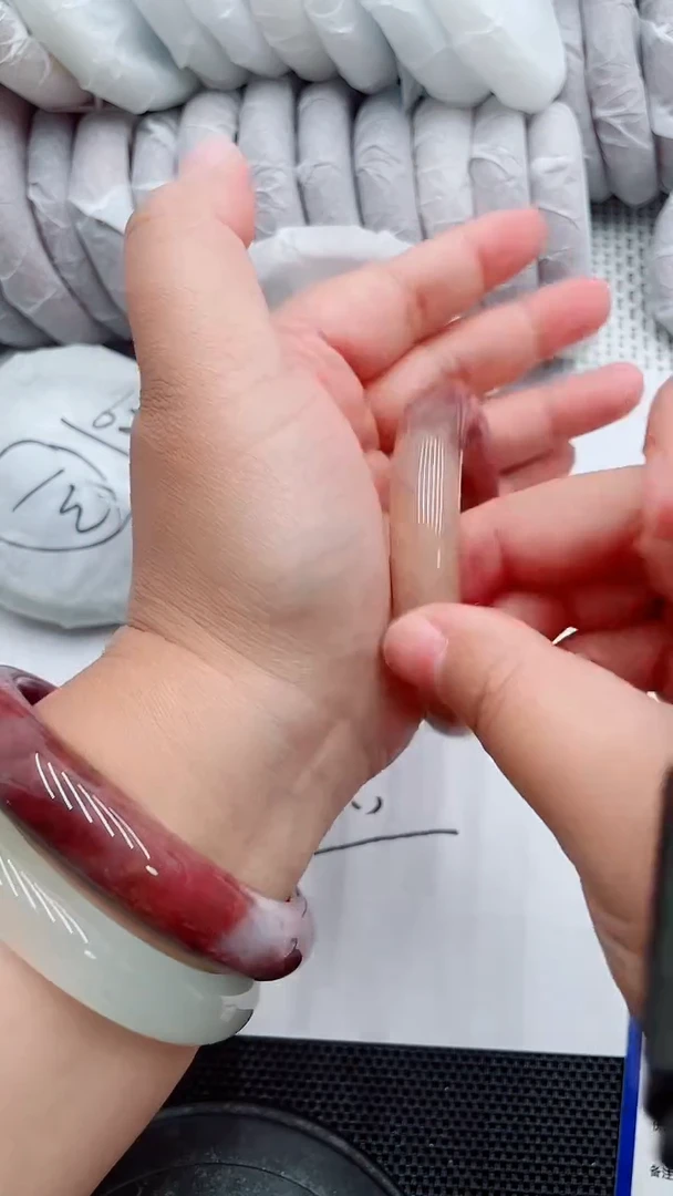 未镶嵌手镯石英质玉46-57-58