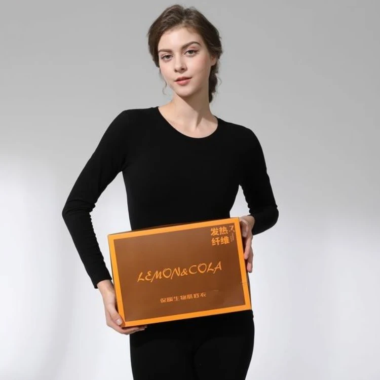 凯凯优选  女士秋冬款德绒保暖内衣套装 秋衣秋裤 贴合舒适