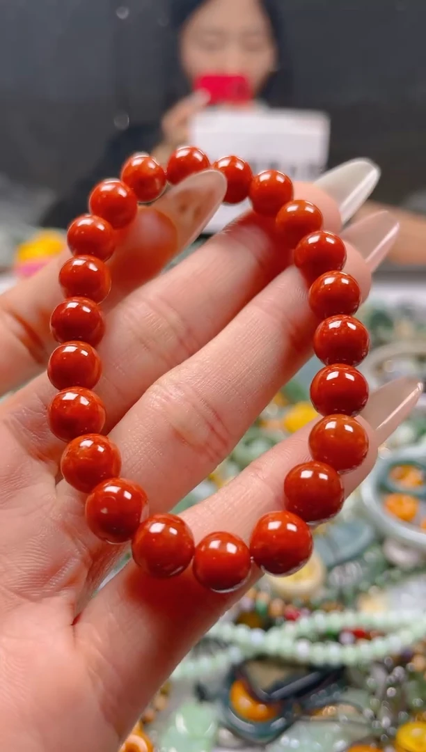 【闪购商品】翡翠颈饰未镶嵌8-9MM/J/翡翠A货一图一物