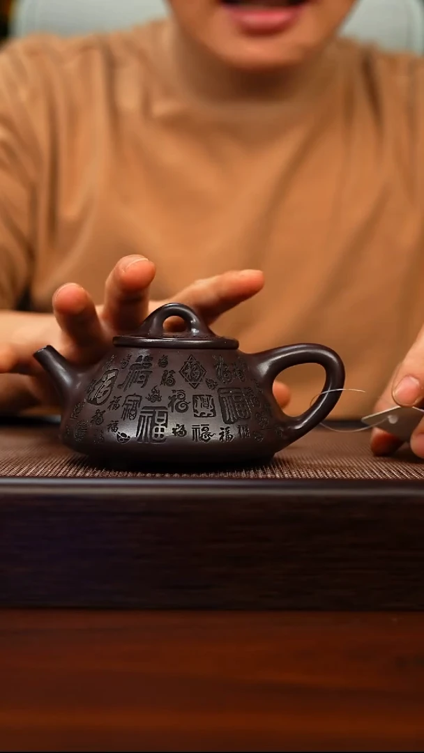 茶壶紫砂原矿紫砂手工茶壶