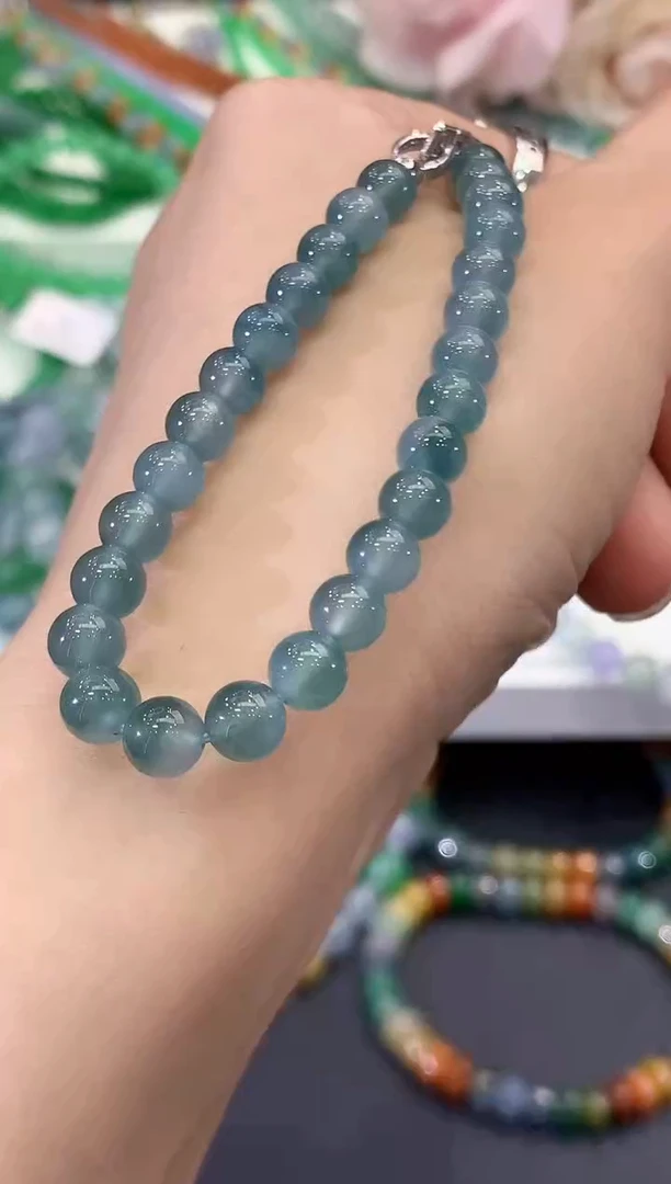 未镶嵌手串翡翠B309