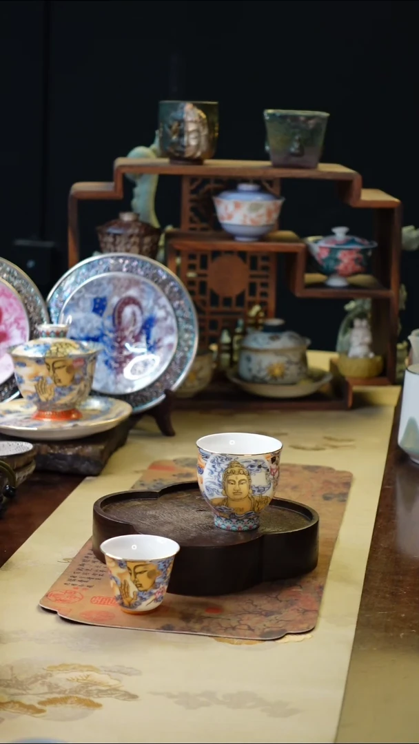 敦煌主人杯陶瓷陶瓷