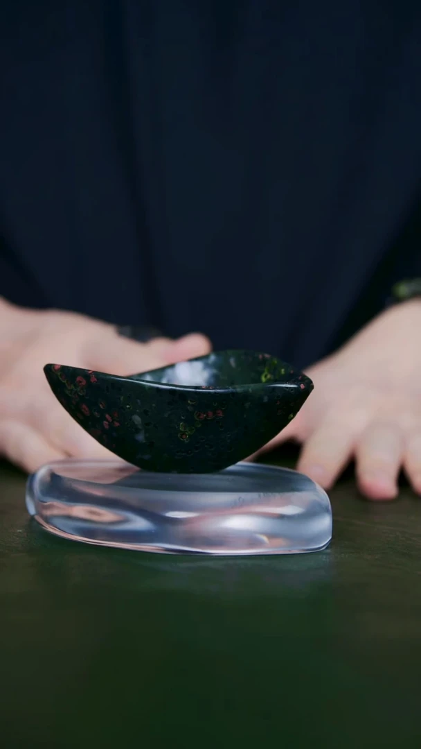 10老师手工作品，梅花玉一物一拍