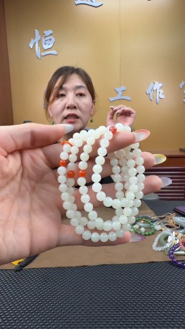 颈饰未镶嵌和田玉项链5-6mm