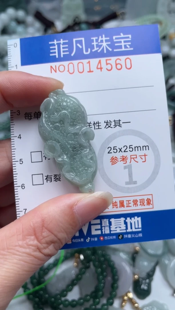 颈饰未镶嵌翡翠14560