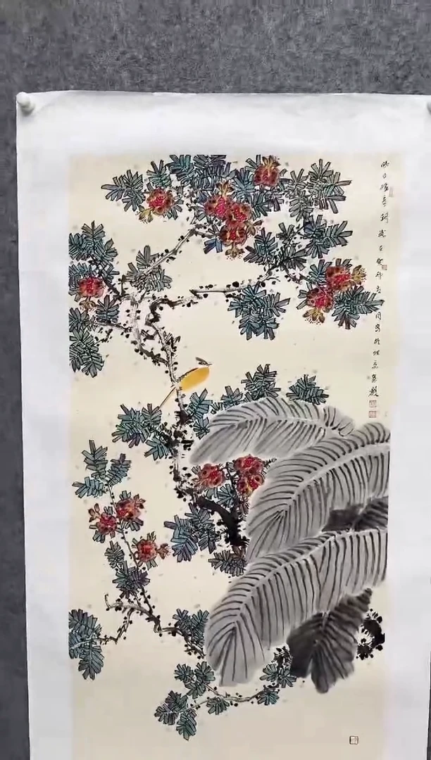 国画郭慧庆-8平尺-国画