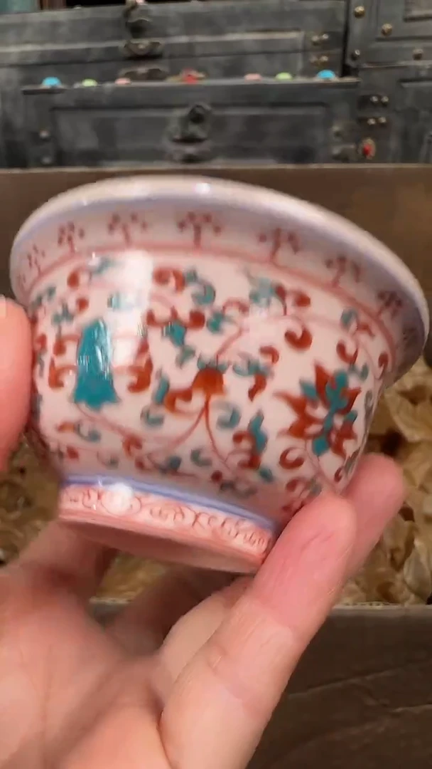 摆件陶景德镇陶瓷主人杯