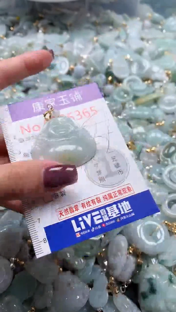 翡翠未镶嵌吊坠(不含链)5356