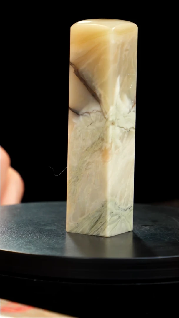 昌化石水墨冻印章印章印章