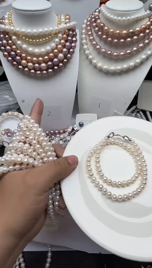 【闪购商品】淡水珍珠颈饰未镶嵌1