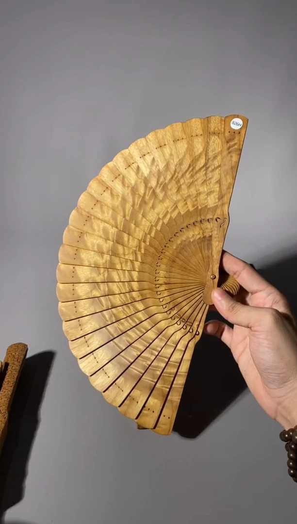 金丝楠826号18cm小叶桢楠扇子