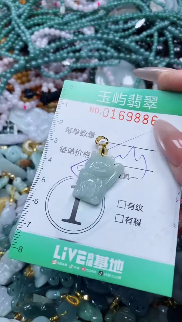 翡翠未镶嵌颈饰闪购0169886多样性发其一