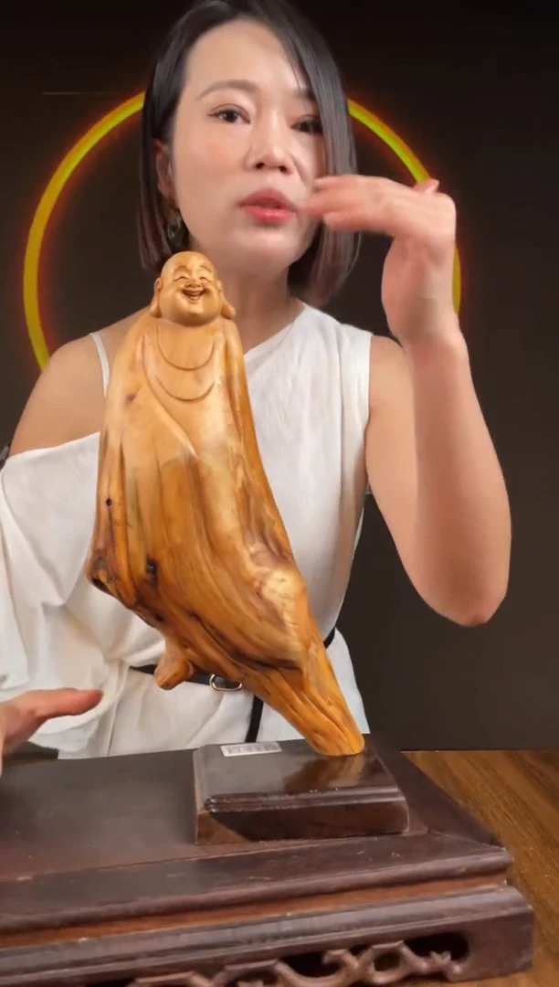 柏木（崖柏）手工摆件,先抢先得! 编号:135