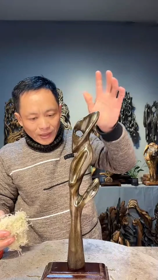 【闪购商品】金丝楠金丝楠小叶桢楠随行摆件13