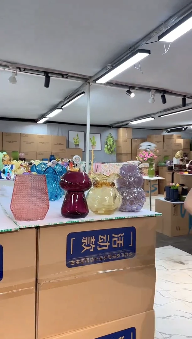 琉璃手工艺品花瓶花器L-2随机发