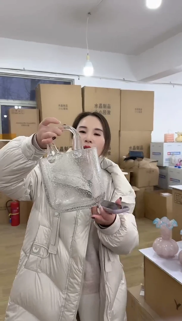 【闪购商品】无铅玻璃美全花器-m-早4