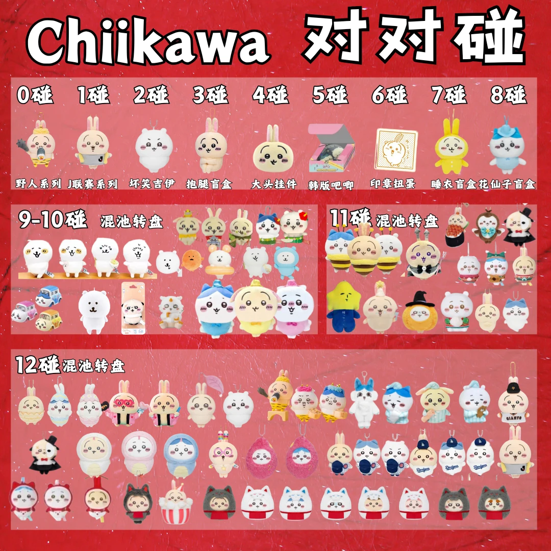 【chiikawa对对碰 】自嘲熊 姜饼人生日乌萨奇yukio 正版吉伊卡哇