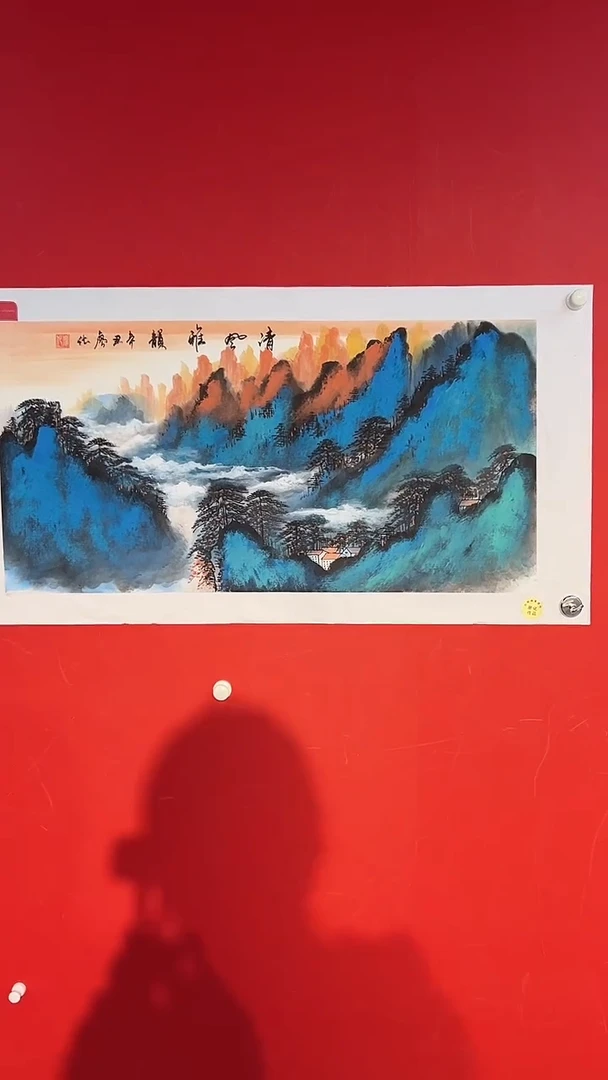 国画廖化老师国画作品