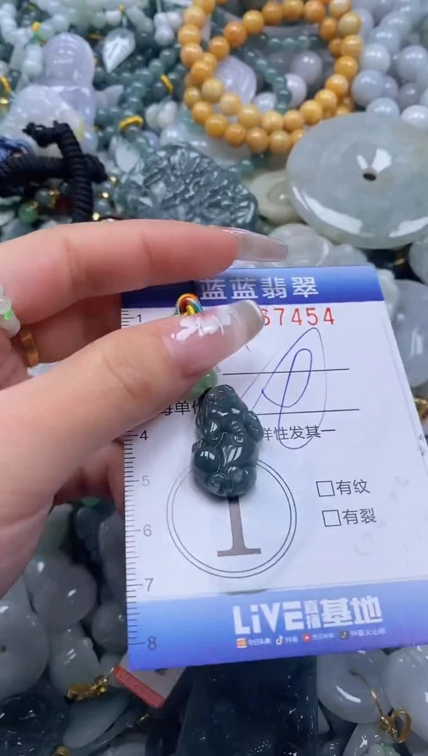 【闪购商品】翡翠颈饰未镶嵌闪购0167454多样性发其一