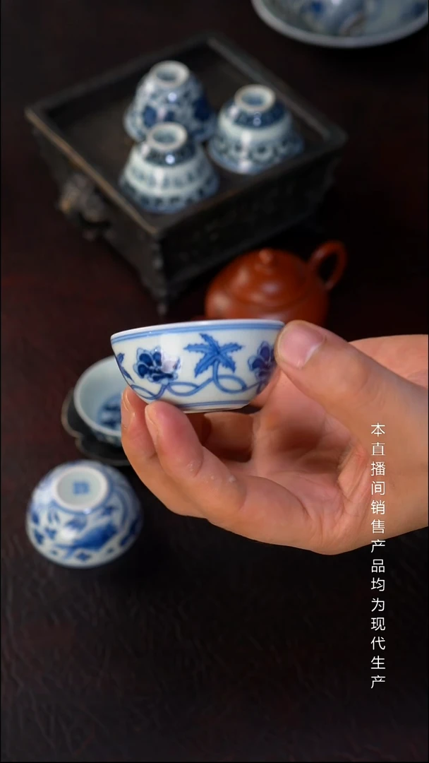 余*睿骆深窑-柴窑秋葵小杯