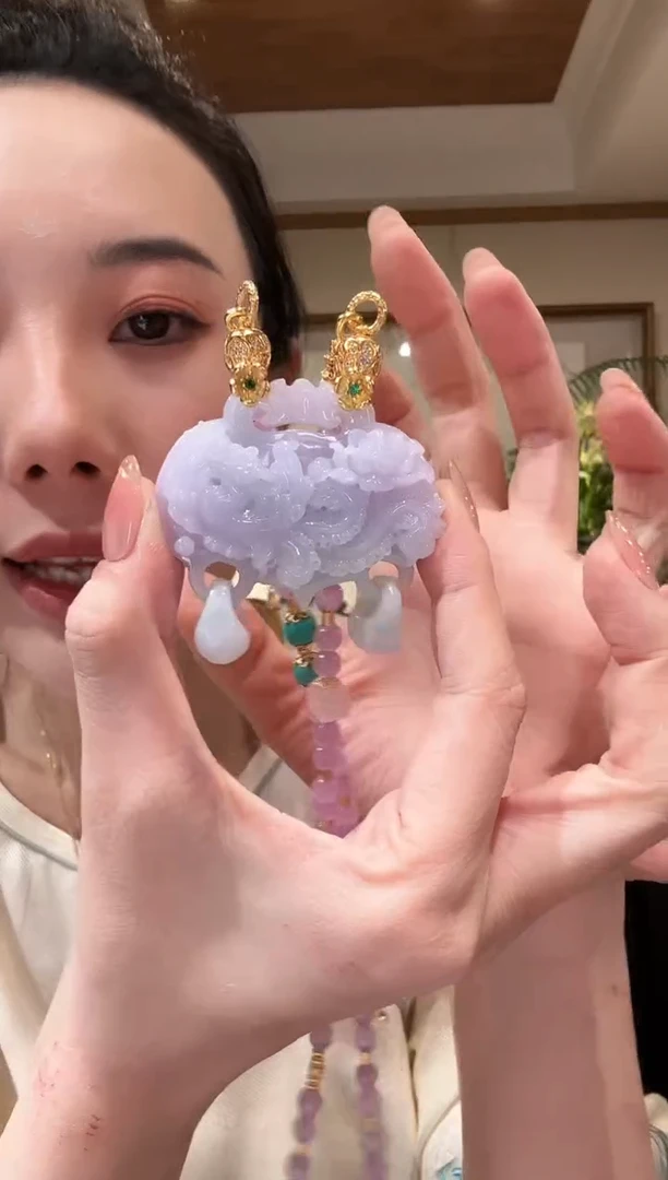 【闪购商品】翡翠颈饰未镶嵌国风