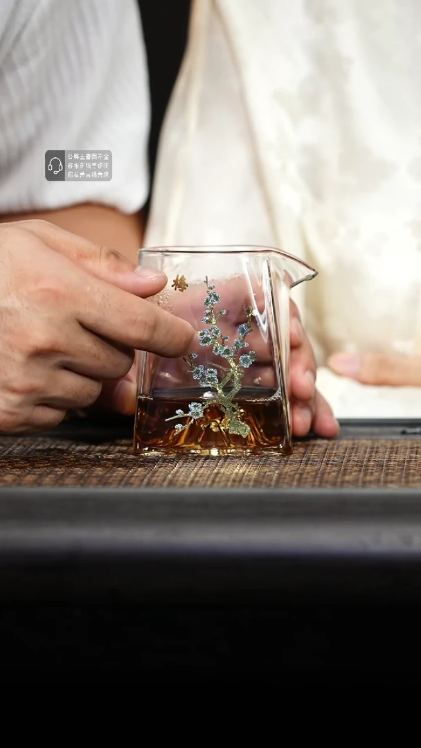 玻璃手工艺品玻璃透明公道杯